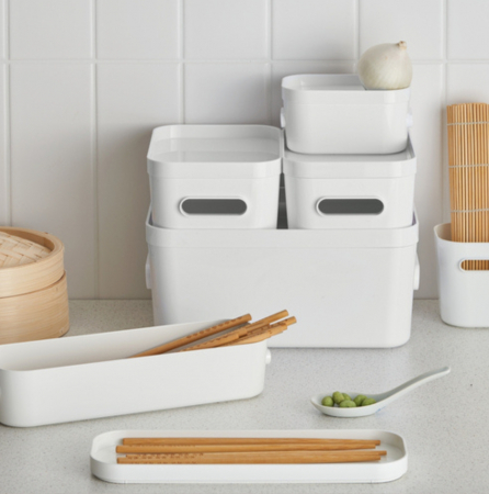 Cutie depozitare SmartStore Compact S, Alb, 20x14x7.5 cm [1]