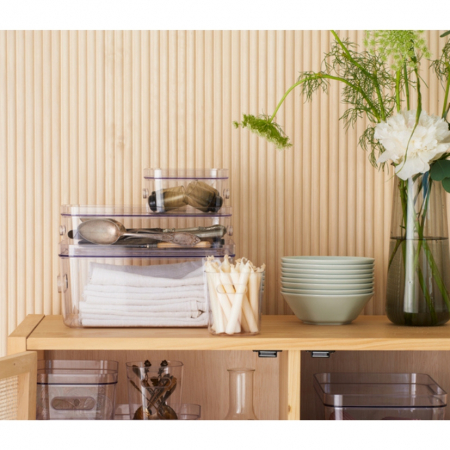 Cutie depozitare SmartStore Compact Clear Slim, 29.1x 9.4x6.1 cm [6]