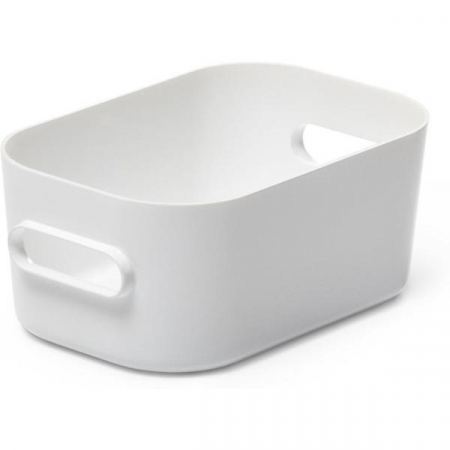 Cutii depozitare - Cutie organizare si depozitare SmartStore Compact XS, Plastic, Alb, 14.5x9x6 cm