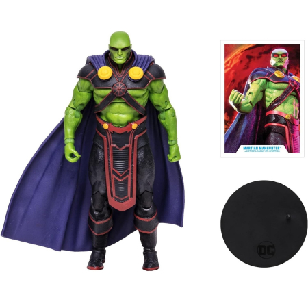 Figurina articulata DC Multiverse Martian Manhunter, McFarlane Toys, 22 puncte articulate, 18 cm [1]