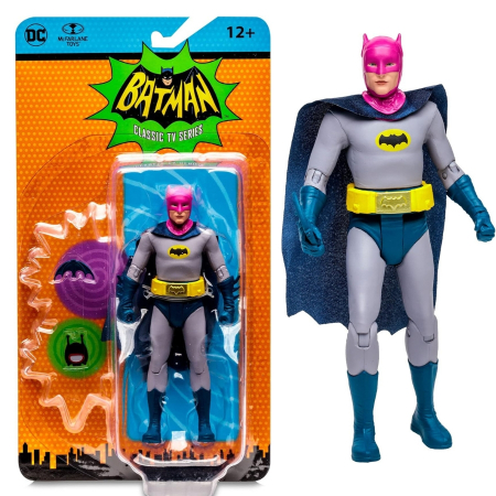 Figurina articulata, McFarlane DC Retro Action 66, Radioactive Batman, 15 cm [2]