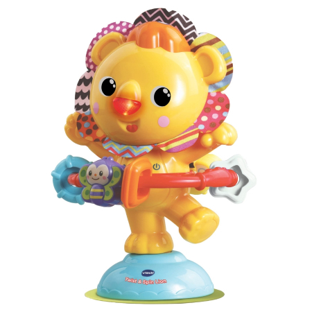 Jucarie Vtech interactiva, muzicala si rotativa, Twist & Spin Lion [3]