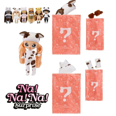 Papusa Na! Na! Na! Surprise, Fuzzy Series 1, CORA Cowgirl, 18 cm [6]