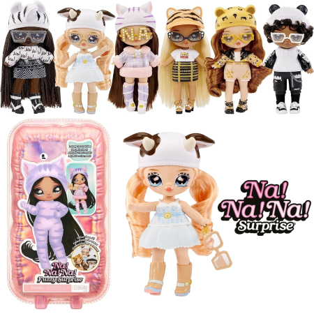 Papusa Na! Na! Na! Surprise, Fuzzy Series 1, CORA Cowgirl, 18 cm [3]