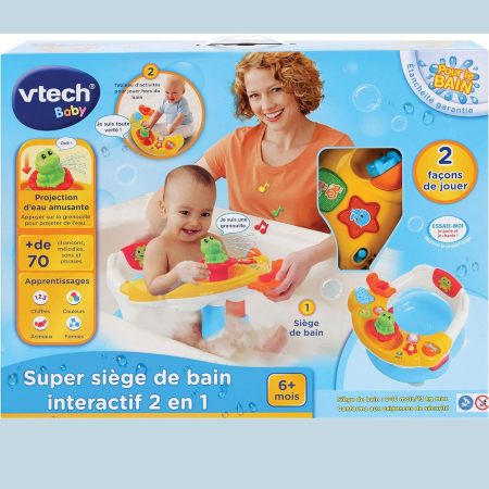 Scaun pentru copil Vtech Super Interactive 2 in 1, cu centru de activitati interactive [2]