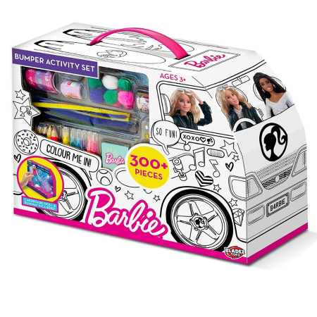 Jucarii - Set Creativ Construieste si Personalizeaza Propriul Autobuz pentru Papusi, 300 piese, 4+ ani