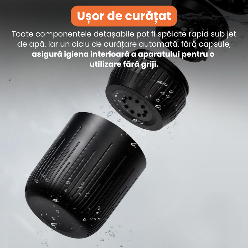 Espressor Portabil 2 in 1, BRAGUS, Premium, Cafea Macinata sau Capsule, Reincarcabil, Presiune 19 Bari, Baterie 7500mAh, Aparat de Cafea Portabil, Functie Incalzire Integrata, Incarcare Rapida Auto sa [5]