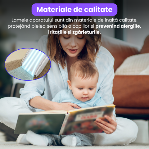 Aparat de Tuns pentru Bebelusi, Copii si Adulti, BRAGUS, 600mAh, 2 Trepte de Viteza, 2 Motoare Silentioase, Functie de Aspirare a Parului, Rezistent la Apa IPX7, Reincarcabil USB, 3 Piepteni Inclusi [6]