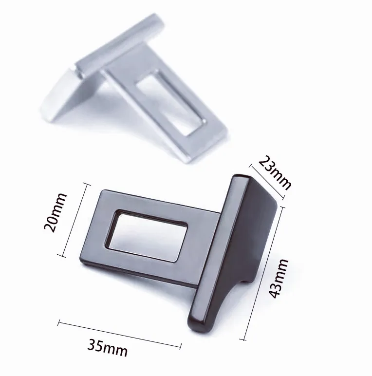 Centura falsa, anulator / blocator sunet pentru centura, din metal, gri [2]