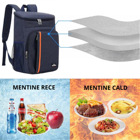 Rucsac multifunctional BRAGUS®, impermeabil, ideal pentru orice ocazie, rezistent la scurgeri, capacitate 18L, izolat termic [6]