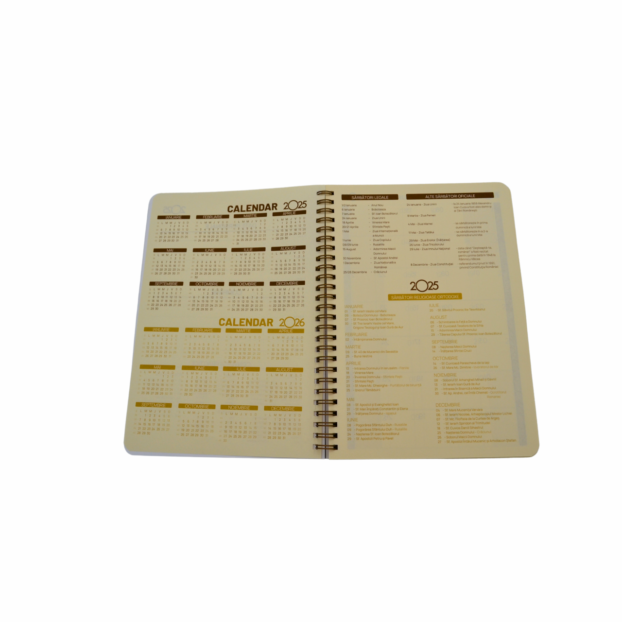 Agenda spira coperta PVC transparent  ivory [4]