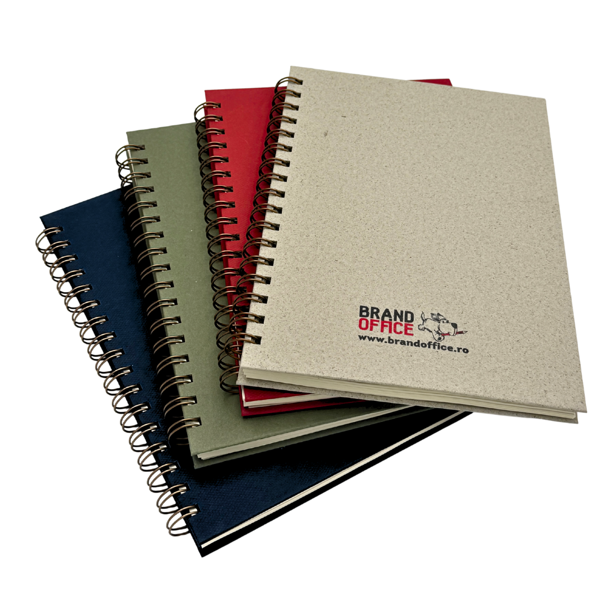 Agenda spira nedatata ASN, hartie ivory [17]
