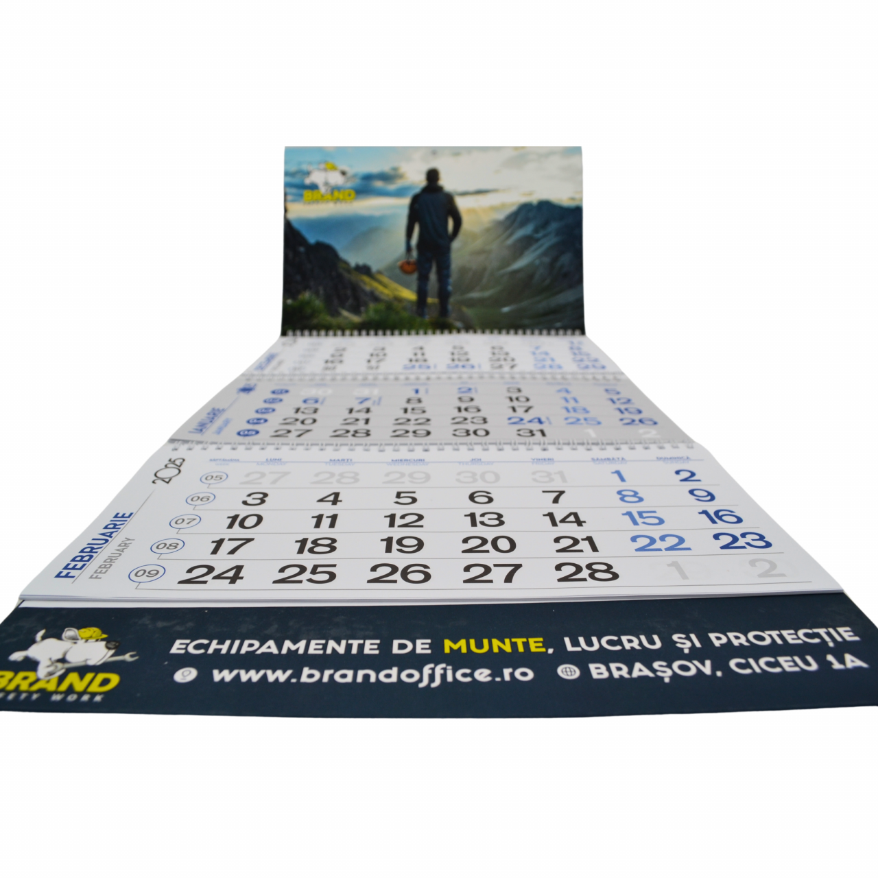 Calendar perete triptic pliat rigid [3]