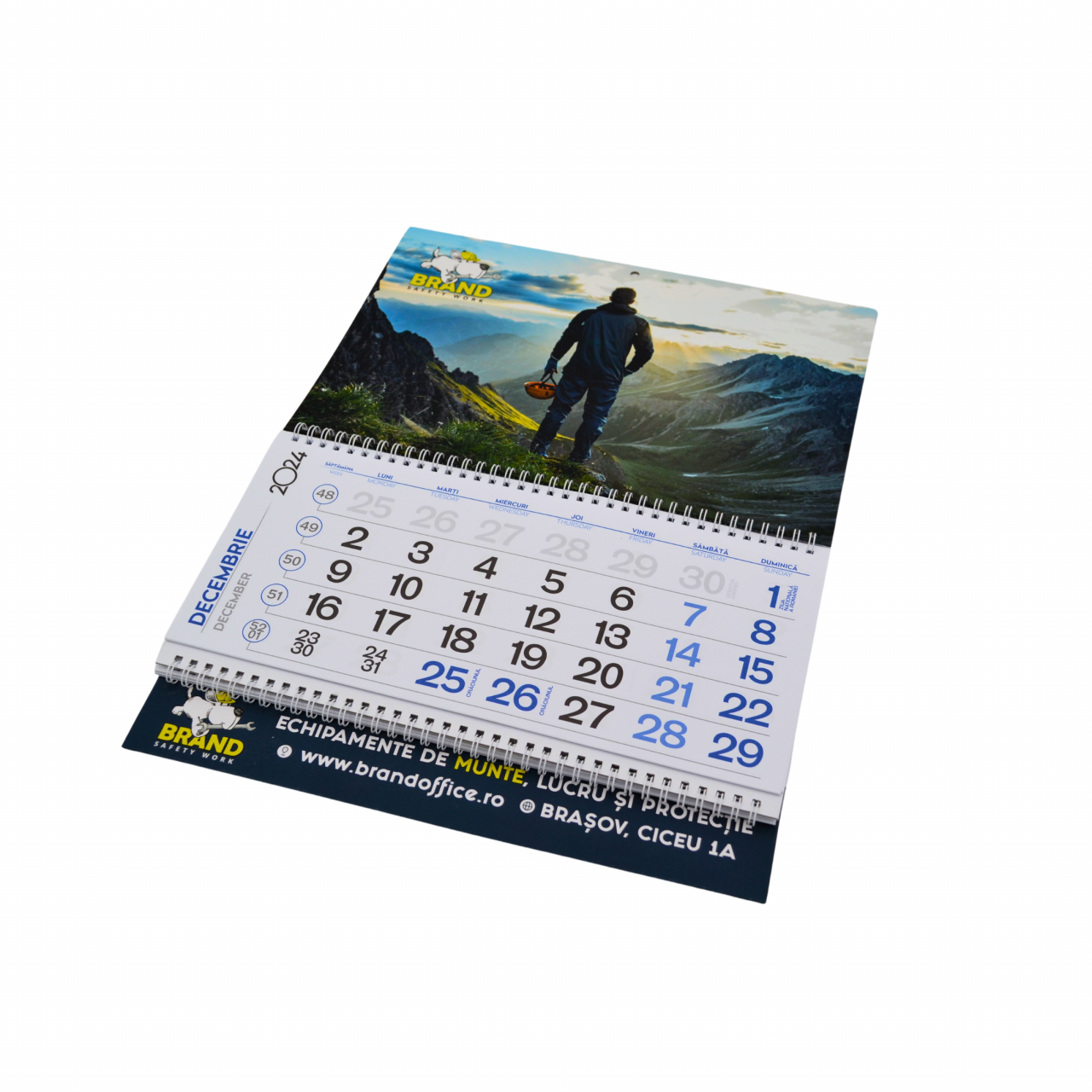 Calendar perete triptic pliat rigid [4]