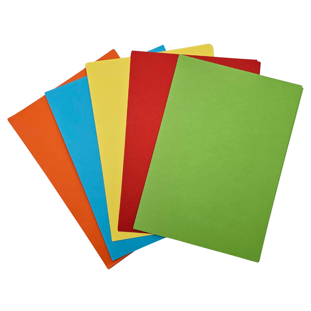 Carton colorat A4 160g/mp 125 file culori intense [2]