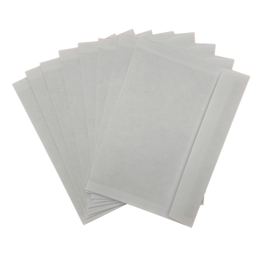 Plic B4 cu burduf siliconic maro 25 buc set | Unitate protejata autorizata [2]