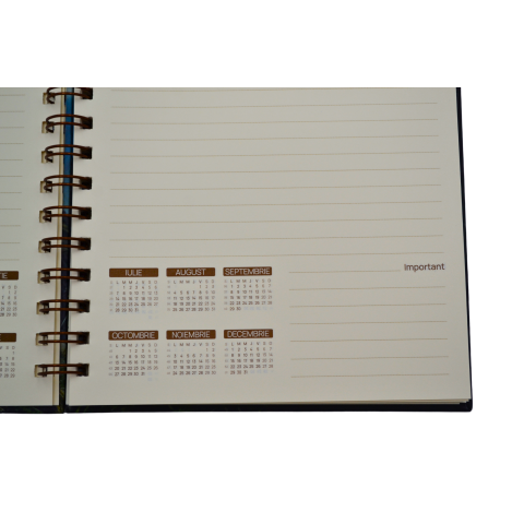 Agenda spira nedatata ASN ivory [4]