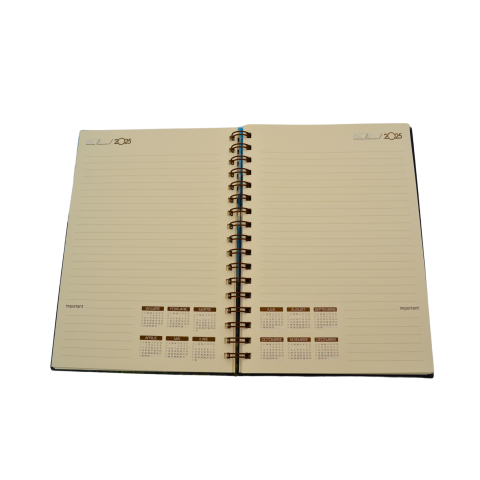 Agenda spira nedatata ASN ivory [3]