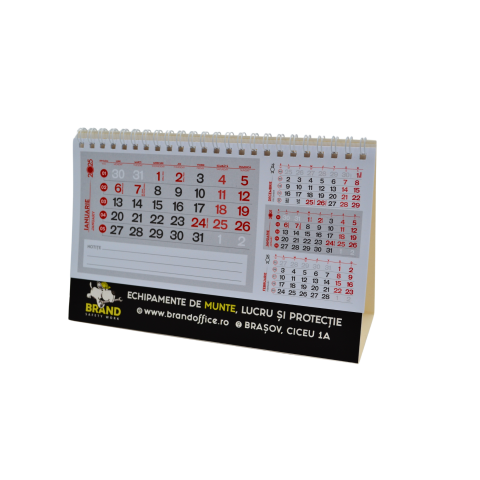 Agende, calendare si plannere - Calendar birou triptic