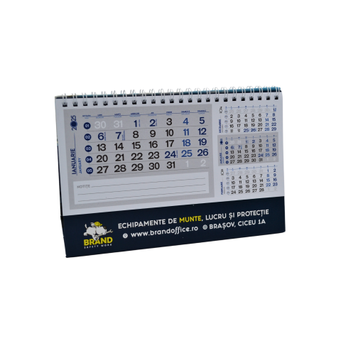 Agende, calendare si plannere - Calendar birou triptic rigid