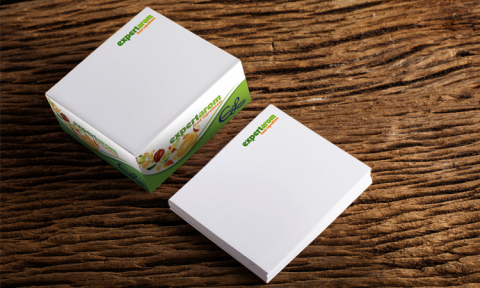 Produse personalizate - Cuburi de hartie personalizate