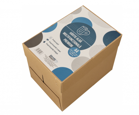 Hartie copiator si imprimanta - Hartie imprimanta UP A4 80g/mp, 500 coli/top