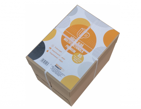 Hartie copiator si imprimanta - Hartie imprimanta UP A5 80g/mp, 500 coli/top