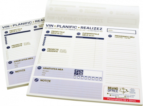 Agende, calendare si plannere - Mouse pad 50file > 100