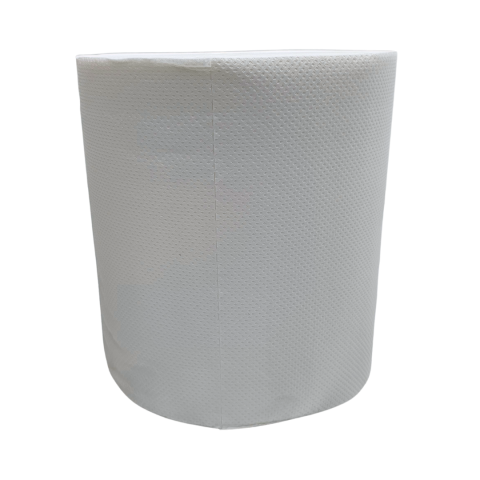 Consumabile din hartie - Prosop hartie rola derulare centrala 650gr 80M 2str 6 role bax