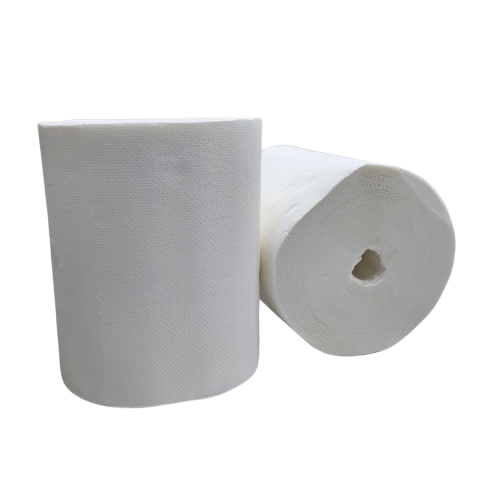 Consumabile din hartie - Prosop hartie rola derulare centrala 900gr 110M 2str 6role bax