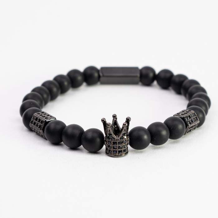 Brățară Black Stone Crown [4]