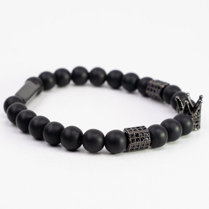 Brățară Black Stone Crown [3]