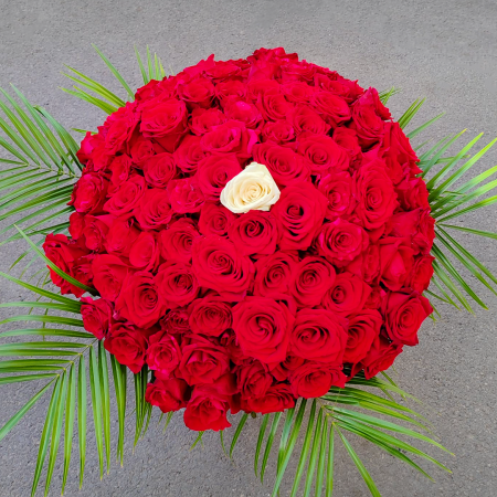 Buchete de Flori - Buchet 101 Trandafiri Rosii