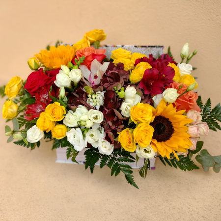 Flori de Toamna - Aranjament Floral Sarut de Vara