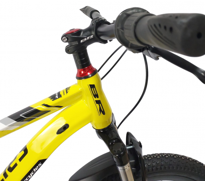 Bicicleta BR S2001 Inspire 20'' 7 viteze, varsta 6-9 ani,Shimano Galben [3]