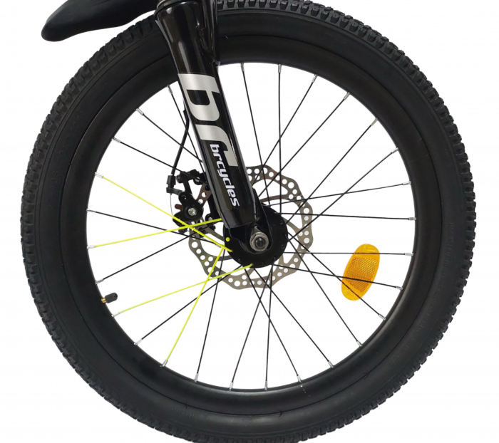Bicicleta BR S2001 Inspire 20'' 7 viteze, varsta 6-9 ani,Shimano Galben [6]