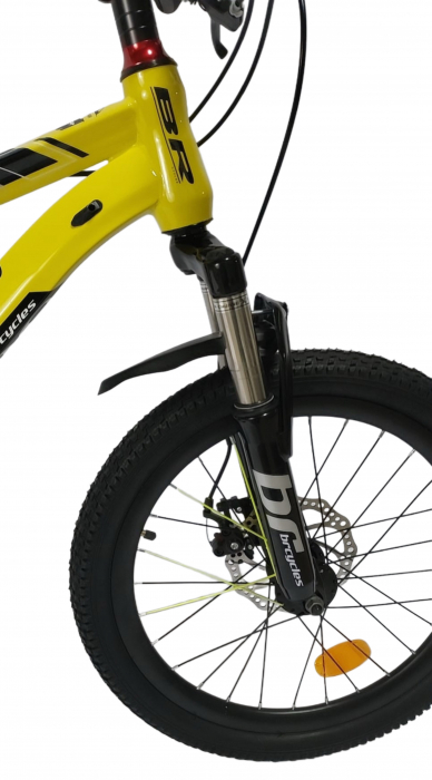Bicicleta BR S2001 Inspire 20'' 7 viteze, varsta 6-9 ani,Shimano Galben [4]