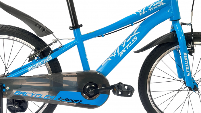 Bicicleta BR S2002 Neptune 20'' single viteze, varsta 6-9 ani,Albastru [7]