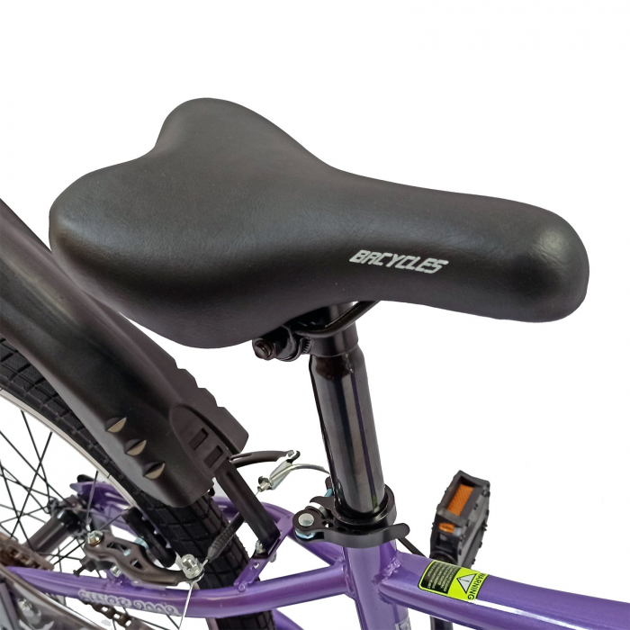 Bicicleta BR S2002 Neptune 20'' single viteze, varsta 6-9 ani, Mov [10]