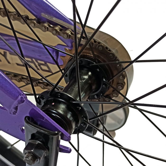 Bicicleta BR S2002 Neptune 20'' single viteze, varsta 6-9 ani, Mov [11]