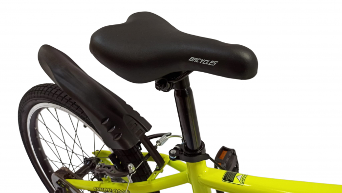 Bicicleta BR S2002 Neptune 20'' single viteze,varsta 6-9 ani  Verde [9]