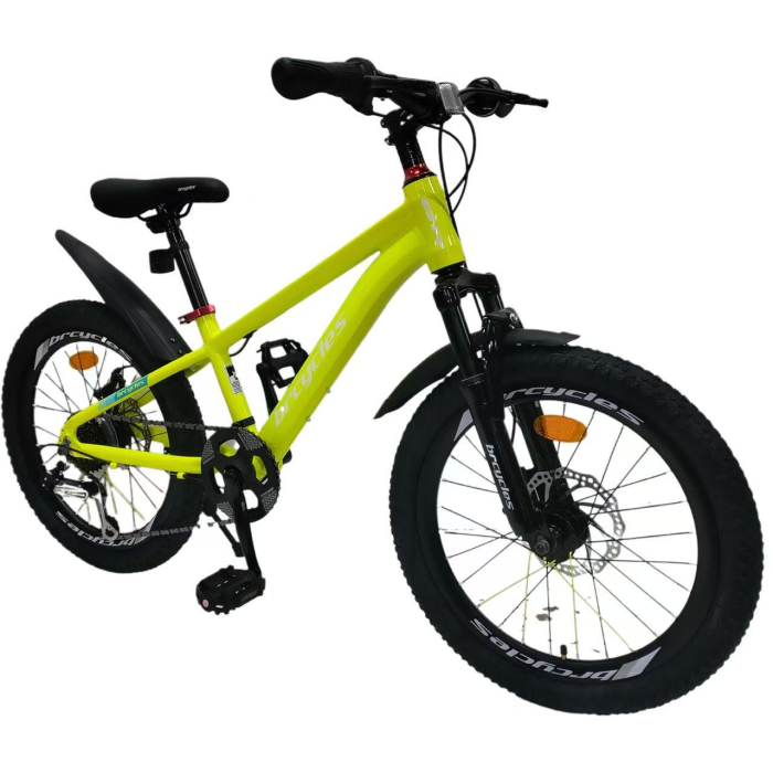Bicicleta BR Tornado A2002   20'' 7 viteze, cadru aluminiu  Shimano Verde [2]
