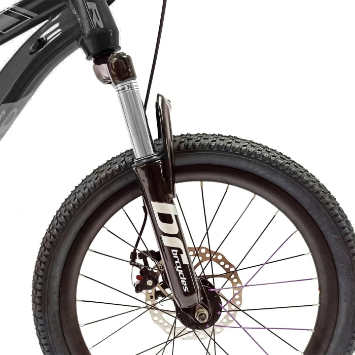 Bicicleta BR Tornado A2002   20'' 7 viteze, cadru aluminiu  Shimano Negru [9]