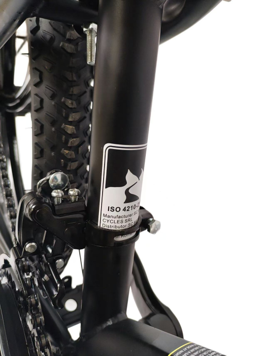 Bicicleta MTB 24″ S2403, cadru OTEL, 21 viteze, Roti magnesium cu Shimano, negru [13]