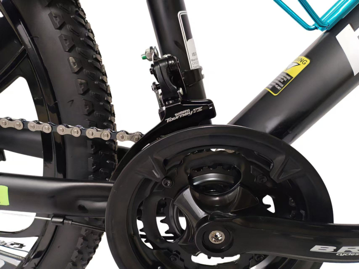 Bicicleta MTB 24″ S2403, cadru OTEL, 21 viteze, Roti magnesium cu Shimano, negru [8]