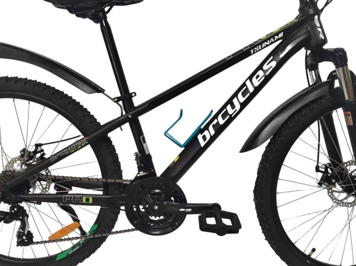 Bicicleta MTB 26″ S2601, cadru OTEL, 21 viteze, Roti aluminiu cu spite , Shimano, Negru [7]