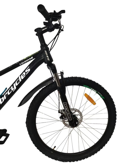 Bicicleta MTB 26″ S2601, cadru OTEL, 21 viteze, Roti aluminiu cu spite , Shimano, Negru [4]