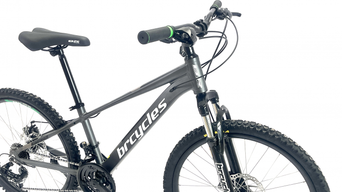 Bicicleta MTB 26″ BR Tornado , cadru Aluminiu 14″ ,21 viteze, Shimano ,Gri [6]