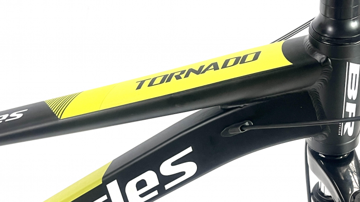 Bicicleta MTB 26″ BR Tornado , cadru Aluminiu 14″ ,21 viteze, Shimano ,Negru [6]