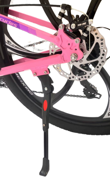 Bicicleta MTB 26″ BR Tornado, cadru Aluminiu, 21 viteze, Roti magnesium cu Shimano, Roz [8]